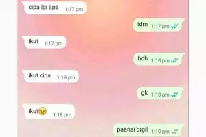 11 Chat lucu orang PDKT ini tunjukkan usaha bisa mengkhianati hasil, silakan menjomblo lagi
