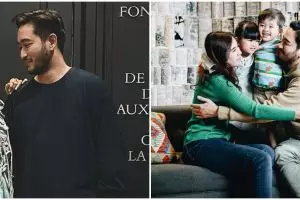 Tetap sabar meski istri diterpa isu selingkuh, ini 9 momen manis Jeje Govinda dengan Syahnaz