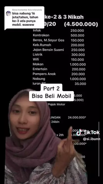 frugal living beli mobil © TikTok frugal living beli mobil © TikTok