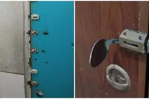 9 Potret kocak pengait pintu kamar mandi ini bikin nyengir lebar, nggak habis pikir