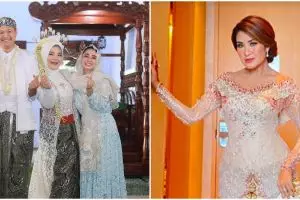 Tak kalah anggun dengan sang pengantin, begini gaya 9 seleb di pernikahan keponakan