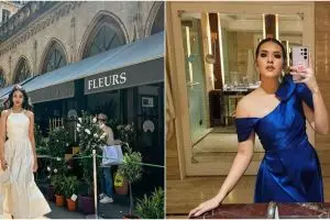 9 Gaya artis cantik saat main bulu tangkis, penampilan Lesty Kejora bak anak sekolah