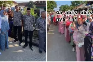 Momen pernikahan di Sumedang ini antimainstream, undang 1000 orang buat bawa seserahannya