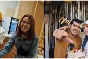 9 Potret kedekatan Happy Asmara dan Delva Irawan, disebut serasi hingga didoakan menikah