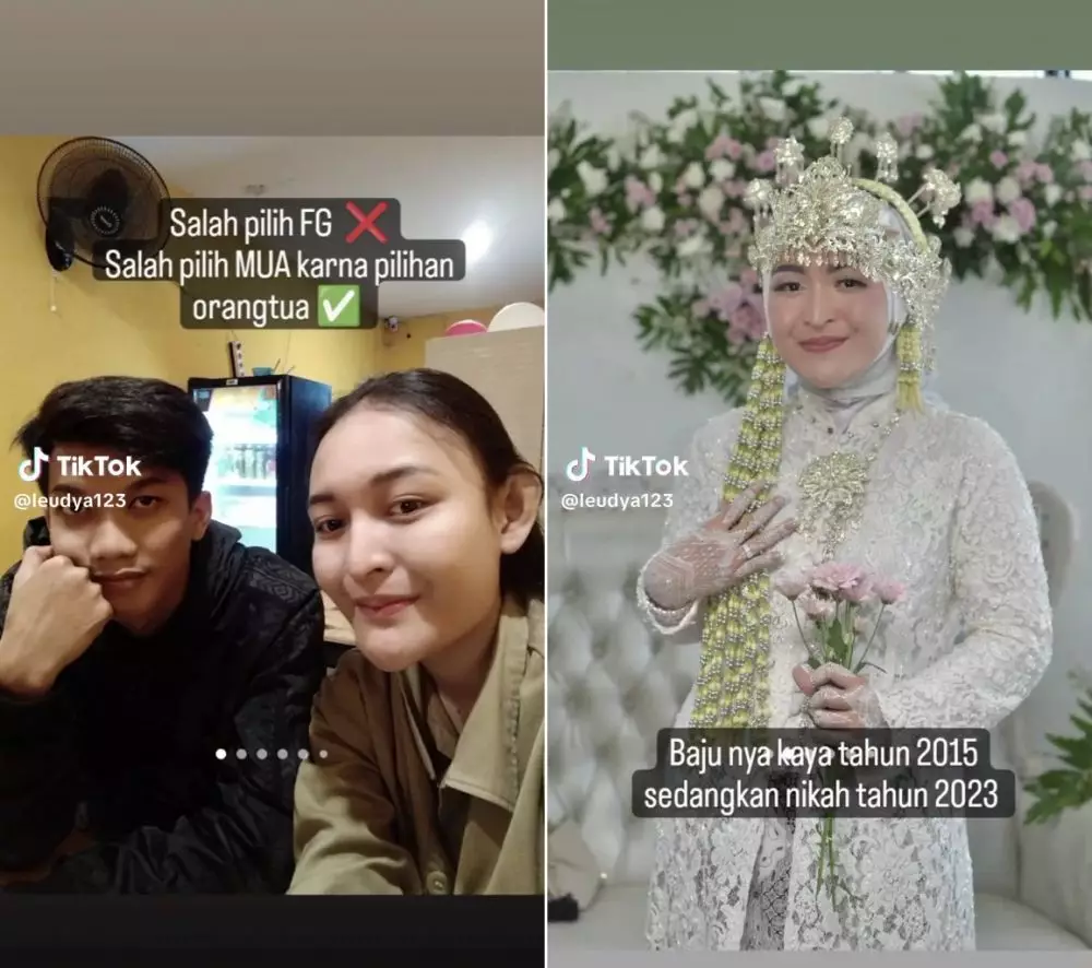 makeup pengantin sunda gagal © TikTok makeup pengantin sunda gagal © TikTok