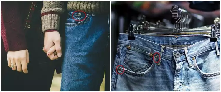 Sering dikira pajangan, ternyata ini fungsi kancing logam di saku celana jeans