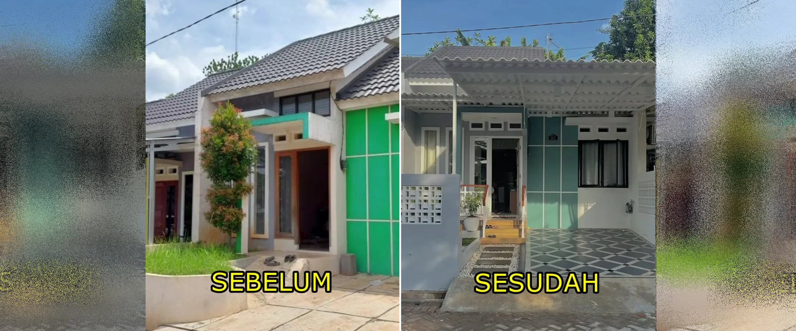Dalamnya minimalis, siapa sangka 7 potret rumah tipe 38 ini punya teras unik yang menginspirasi