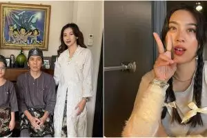 9 Momen Bimbim Slank hadiri wisuda anak di Inggris, penampilannya pakai udeng tuai atensi