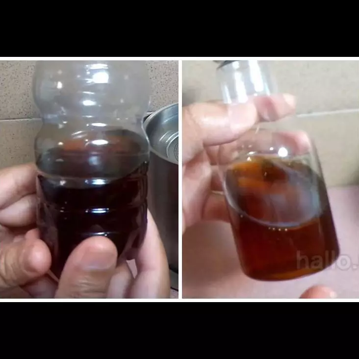 Bukan pakai saringan, ini cara mudah menjernihkan minyak goreng kotor pakai 1 alat