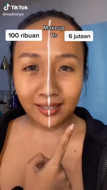 makeup mahal dan murah © TikTok