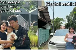 Rela nggak pakai skincare demi terapkan frugal living, ibu muda ini bisa punya mobil di usia 25 tahun