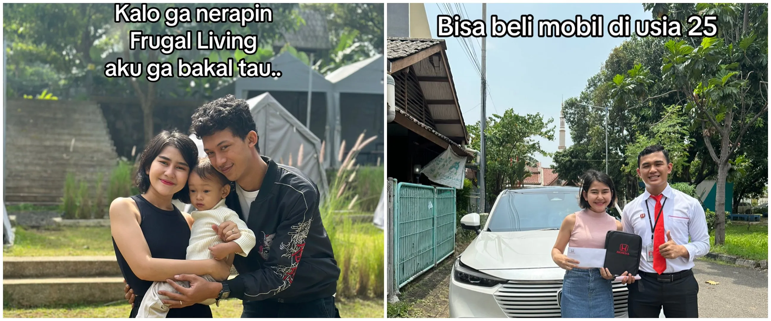 Rela nggak pakai skincare demi terapkan frugal living, ibu muda ini bisa punya mobil di usia 25 tahun