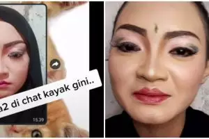 Minta teman perbaiki makeup pengantin yang gagal, hasil akhirnya melampaui ekspektasi