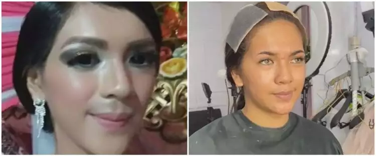Wanita ini tak puas sama makeupnya saat menikah, intip 11 potretnya rias ulang usai 5 tahun perkawinan