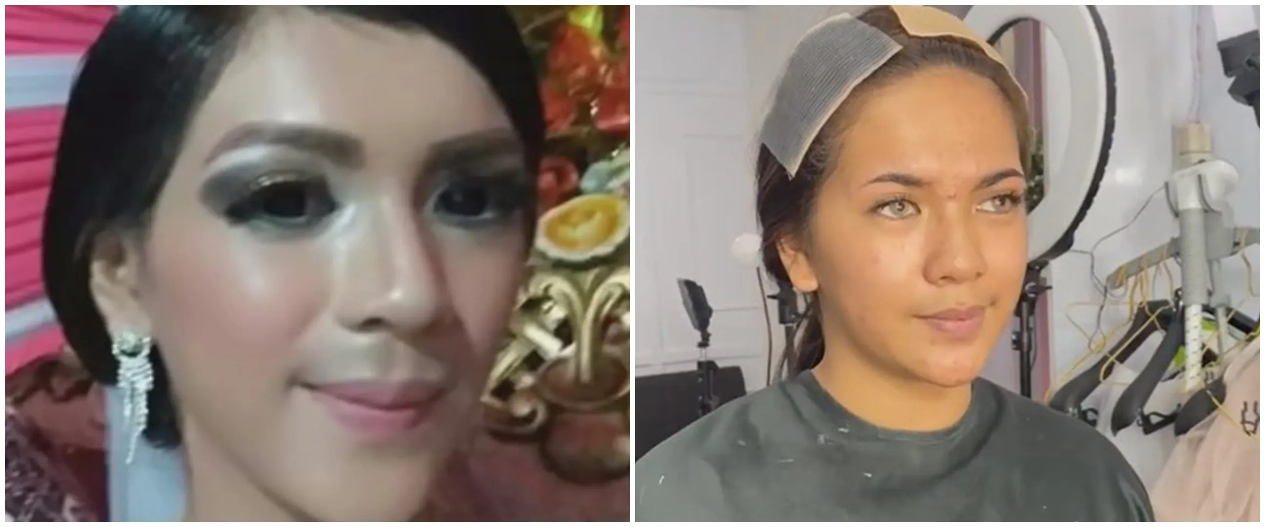 Wanita ini tak puas sama makeupnya saat menikah, intip 11 potretnya rias ulang usai 5 tahun perkawinan