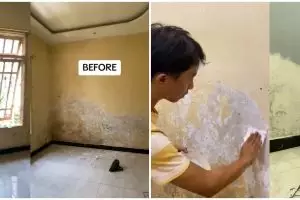 Beri kado ultah diri sendiri, pria makeover kamar buluknya jadi estetik futuristik, ini 9 potretnya