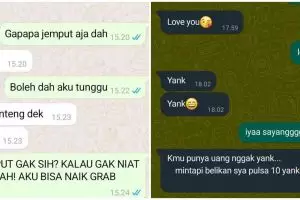 11 Chat lucu pasangan terlalu bertele-tele ini endingnya bikin emosi, niat baik berujung apes
