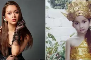 Disebut bule melokal, begini potret masa kecil 9 seleb blasteran saat kenakan pakaian adat