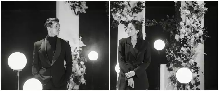 11 Potret prewedding Jonatan Christie dan Shanju eks JKT48, usung konsep 'intimate and monochrome'