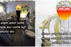 Curhat sedih wanita dirias asisten MUA gegara miskomunikasi, hasil makeup-nya bikin pengantin minder