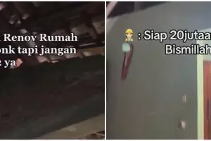 Rumah kampung direnovasi budget Rp 20 juta, 9 potret usai di-makeover jadi mirip hunian crazy rich