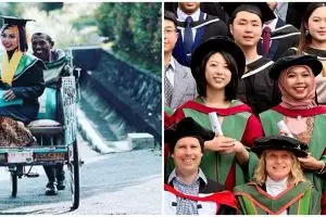 Pernah viral wisuda diantar ayah naik becak, ini 7 potret baru Raeni yang kini jadi doktor di Inggris