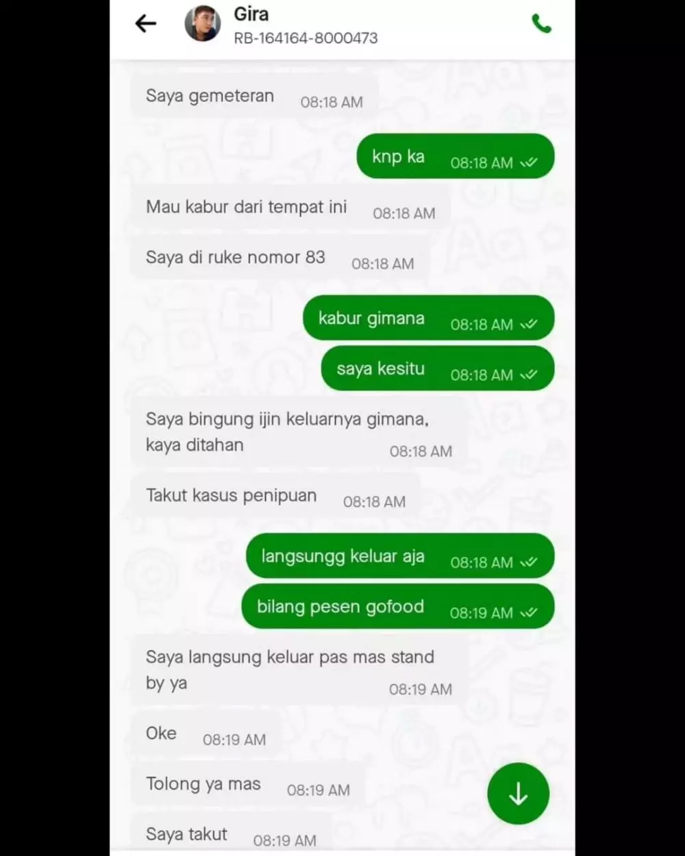 driver ojek online selamatkan pria dari penipuan Berbagai sumber driver ojek online selamatkan pria dari penipuan Berbagai sumber