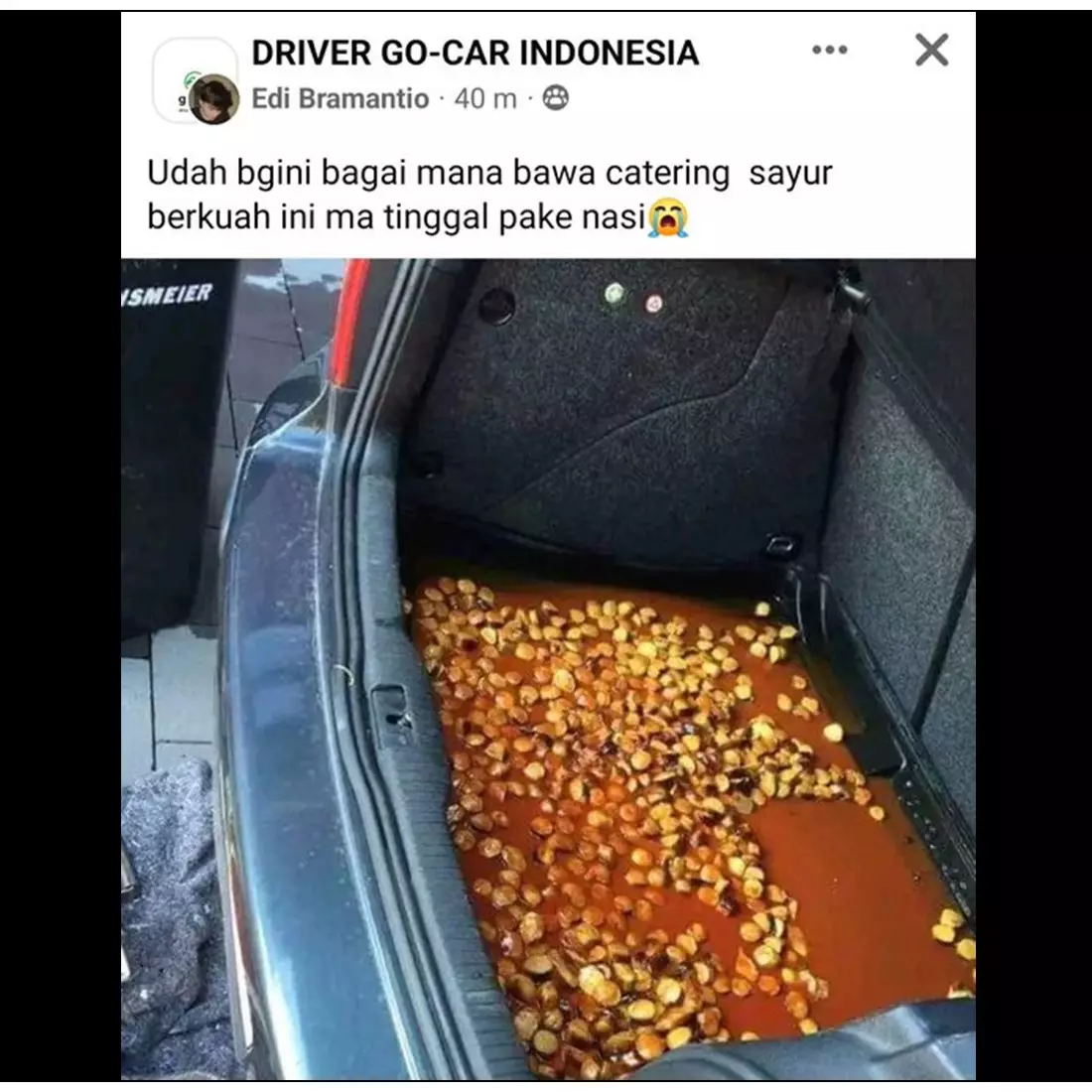 11 Potret kocak kejadian apes saat naik mobil ini bikin masalah bertambah, nyesek abis