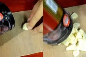 Trik bikin alat pengiris bawang ini kreatif banget, sederhana pakai kaleng bekas