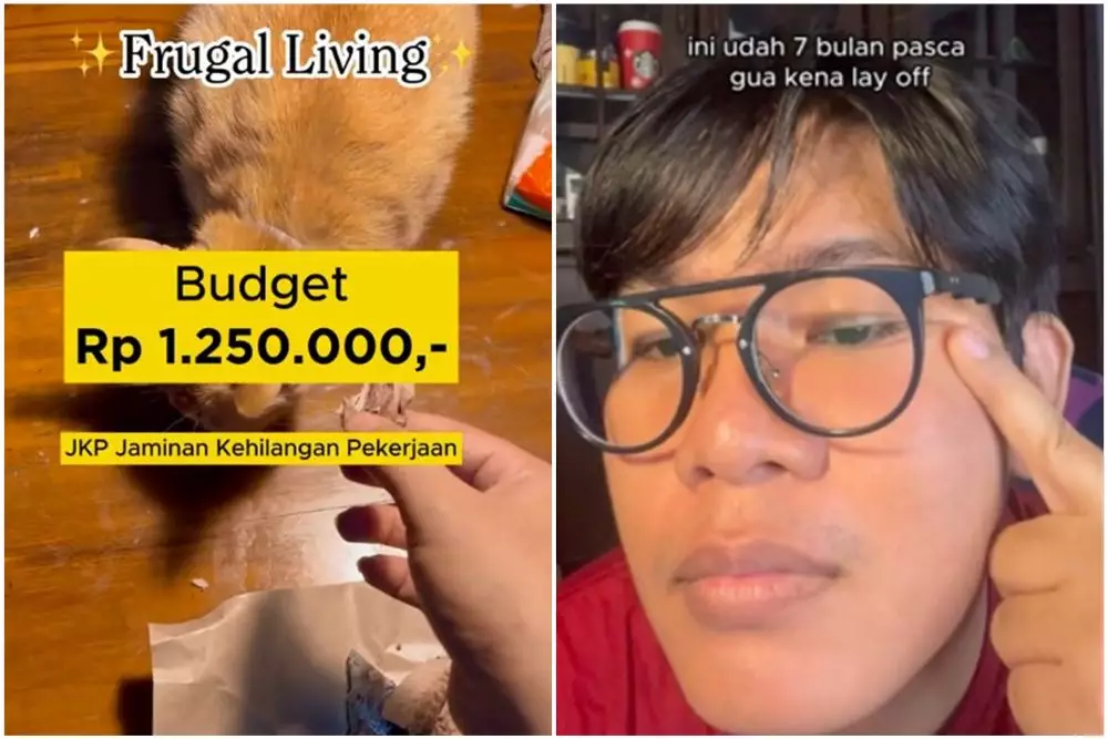 frugal living phk 200 ribu seminggu © TikTok