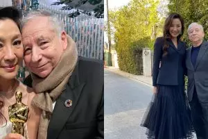 Jadi istri eks bos Ferrari usai 19 tahun tunangan, ini 9 momen pernikahan Michelle Yeoh dan Jean Todt