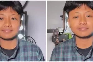 Gadis tomboi dirias MUA jadi pengantin, 9 potret perubahannya manglingi jadi cantik mirip barbie