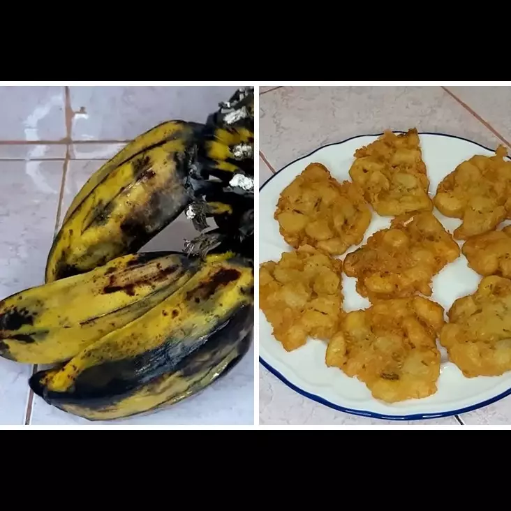 Trik goreng pisang yang terlalu matang agar hasilnya krispi dan nggak lembek