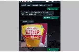 13 Chat lucu ngajak teman tebak-tebakan ini udah capek mikir ternyata jawabannya receh pol