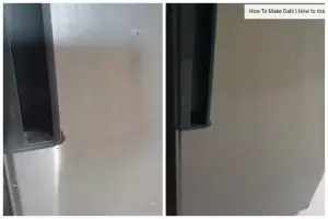 Tanpa sabun, ini cara cepat bersihkan noda kerak di pintu kulkas hanya dengan 2 bahan sederhana