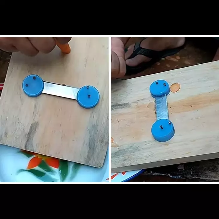 Masak jadi lebih cepat, begini cara unik bikin alat pengiris bawang dari tutup botol bekas