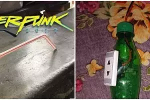 13 Potret kocak lifehack manfaatkan barang bekas ini kreatifnya nggak kepikiran, anak kos perlu coba