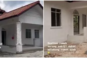 Duit ayah tak berseri, orang tua ini bangunkan 4 rumah gedong untuk anaknya agar tak tinggal berjauhan