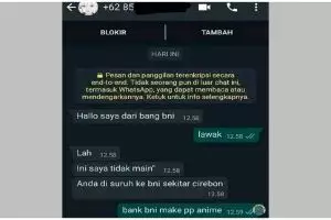 Aksi penipu online ini ketahuan modusnya oleh warganet yang waspada, begini 11 chat lucunya