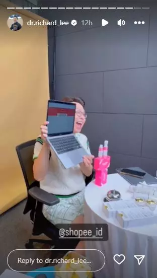 dr Richard Lee raih omzet 8 Miliar dalam 2,5 jam di Live Streaming Shopee © 2023 brilio.net