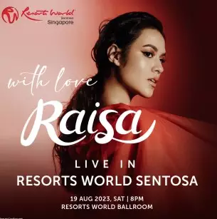 With Love Raisa in Resorts World Sentosa © Istimewa With Love Raisa in Resorts World Sentosa © Istimewa