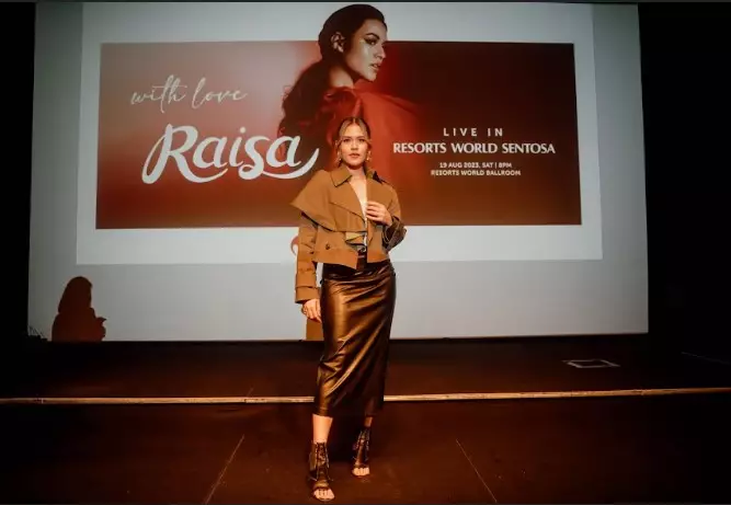 With Love Raisa in Resorts World Sentosa © Istimewa With Love Raisa in Resorts World Sentosa © Istimewa