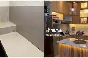 Heboh dengan stiker dinding, 9 potret rumah usai direnovasi ini rasanya seperti vila mewah estetik