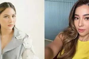 Potret kedekatan 11 pesinetron dan ibu mertua, Jessica Mila kondangan bareng bak bestie