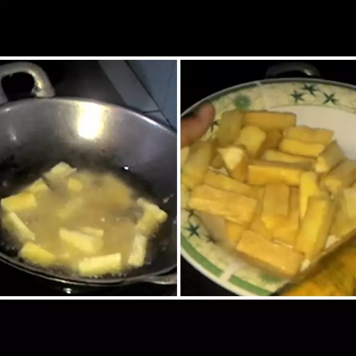 Bukan direbus atau digoreng dua kali, ini cara cepat membuat singkong goreng agar renyah dan merekah