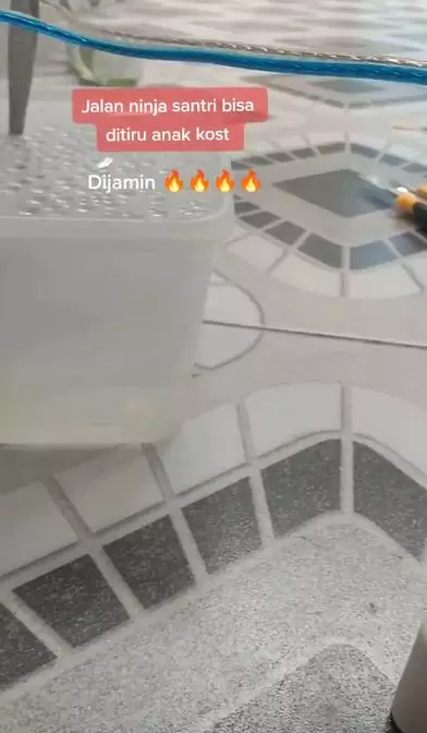 Cara memasak air tanpa kompor ala anak pesantren TikTok