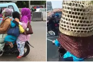 Ini jadinya kalau jurus 'The Power of Emak-emak' beraksi di jalanan, 11 potretnya bikin ngelus dada