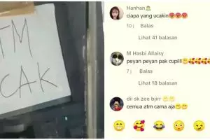 Potret kocak ATM rusak ini nggak cuma bikin warganet nyengir, baca komentarnya tambah ngakak