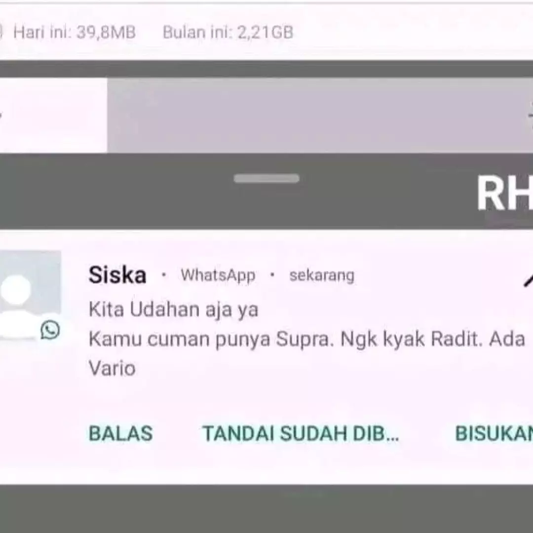 11 Chat pasangan minta putus ini alasannya bikin tepuk jidat, sakitnya terasa sampai ulu hati