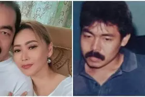 Parasnya bikin salah fokus, potret lawas suami 11 pedangdut ini nggak pernah terekspos